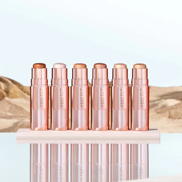 CHOOSE COLOR 💛 Anastasia ABH Cream Stick Highlighter with Brush Applicator✨BNIB - Picture 1 of 16